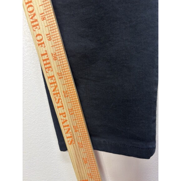 FRAME DENIM BLACK JEANS WOMEN ULTRA HIGH RISE SKINNY Cotton Blend Sz 32 - Picture 4 of 13